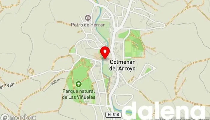 mapa de Administración de Lotería Tienda de lotería en Colmenar del Arroyo