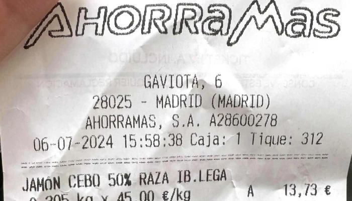 Ahorramas - Madrid