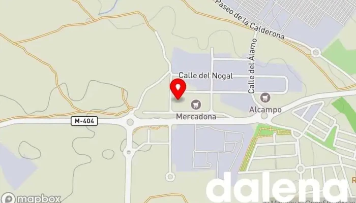mapa de Ahorramas Supermercado, Comercio en Ciempozuelos