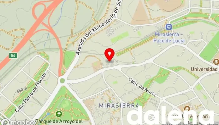 mapa de Ahorramas Supermercado, Comercio en Madrid