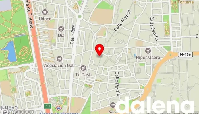 mapa de Ahorramas Supermercado, Comercio en Getafe