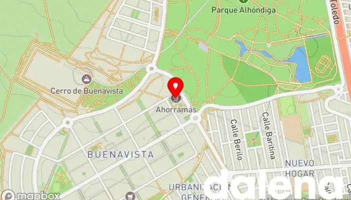 mapa de Ahorramas Supermercado, Comercio en Getafe