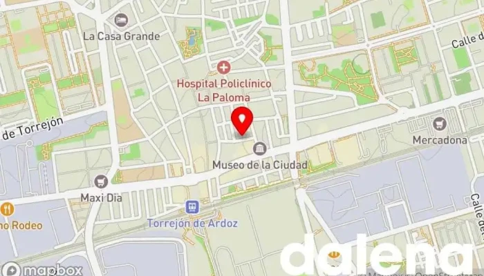 mapa de Ahorramas Supermercado, Comercio en Torrejón de Ardoz