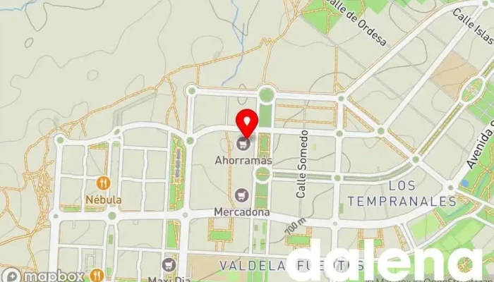 mapa de Ahorramas Supermercado, Comercio en San Sebastián de los Reyes