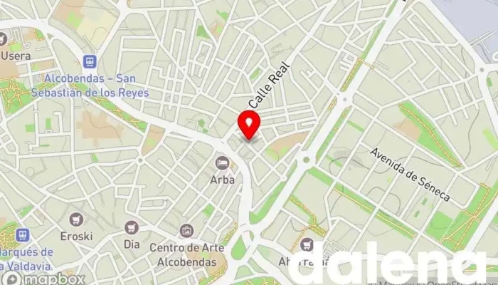 mapa de Ahorramas Supermercado, Comercio en San Sebastián de los Reyes