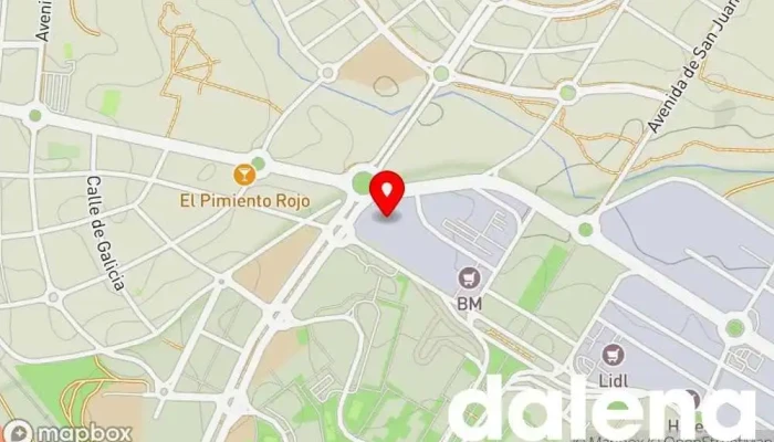 mapa de Ahorramas Supermercado en Tres Cantos