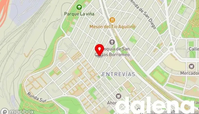 mapa de Ahorramas Supermercado, Comercio en Madrid