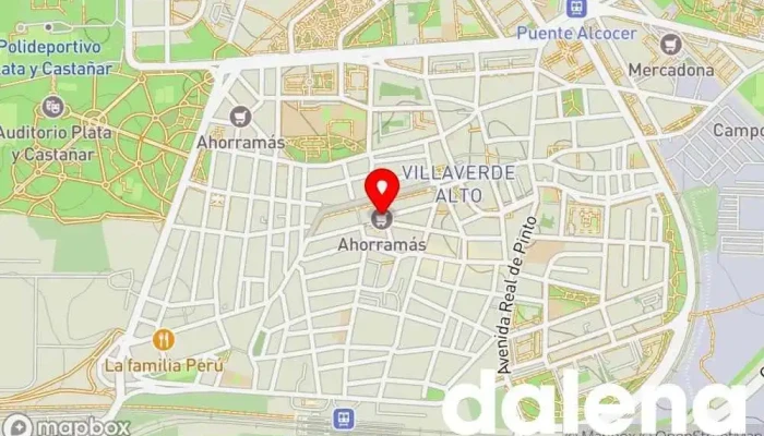 mapa de Ahorramas Supermercado, Comercio en Madrid