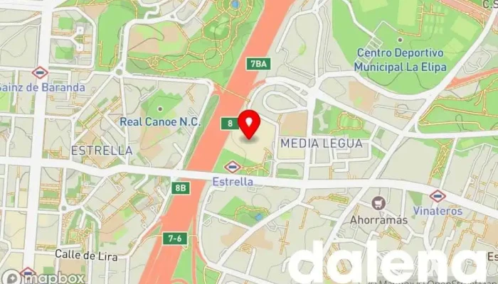 mapa de Alcampo Supermercado, Tienda de artículos para bebés, Panadería, Carnicería, Tienda de cosméticos, Pescadería, Mercado de alimentos frescos, Frutería, Tienda de artículos para el hogar, Tienda de productos para mascotas en Madrid
