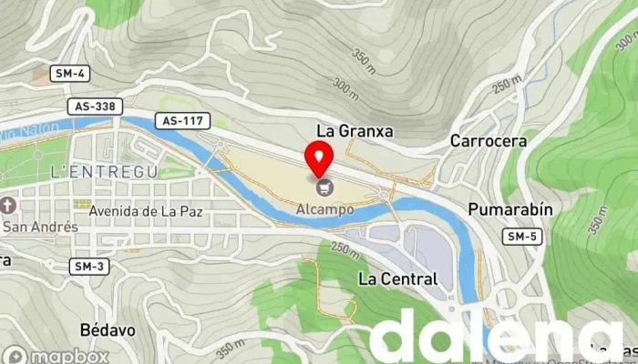 mapa de Alcampo Supermercado, Tienda de artículos para bebés, Panadería, Carnicería, Tienda de cosméticos, Pescadería, Mercado de alimentos frescos, Frutería, Tienda de artículos para el hogar, Tienda de productos para mascotas en Villarejo Del Valle