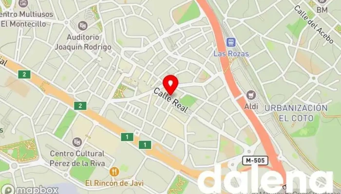 mapa de Alcampo (Mi Alcampo) Tienda de alimentación, Hipermercado en Las Rozas de Madrid