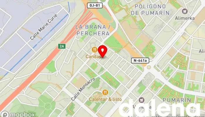 mapa de Alcampo Supermercado Supermercado, Tienda de artículos para bebés, Panadería, Carnicería, Tienda de cosméticos, Pescadería, Mercado de alimentos frescos, Frutería, Tienda de artículos para el hogar, Tienda de productos para mascotas en Gijón