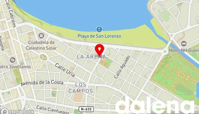 mapa de Alcampo Supermercado Supermercado, Tienda de artículos para bebés, Panadería, Carnicería, Tienda de cosméticos, Pescadería, Mercado de alimentos frescos, Frutería, Tienda de artículos para el hogar, Tienda de productos para mascotas en Gijón