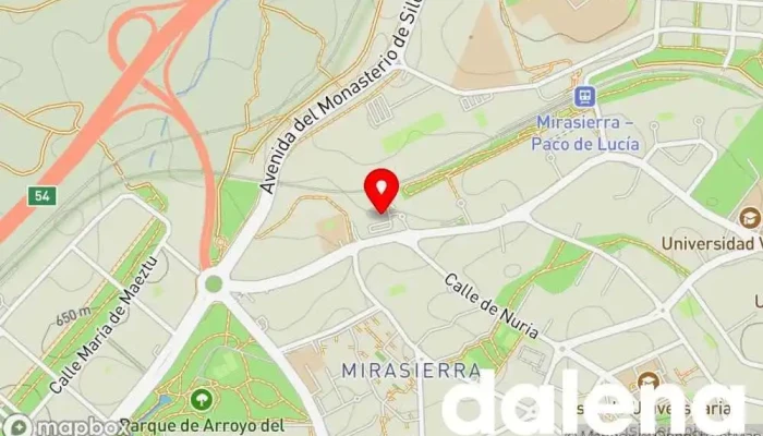 mapa de ALDI Supermercado de descuentos, Tienda general en Madrid