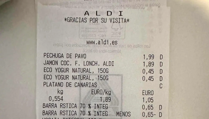 Aldi -  Telefono - Gijón