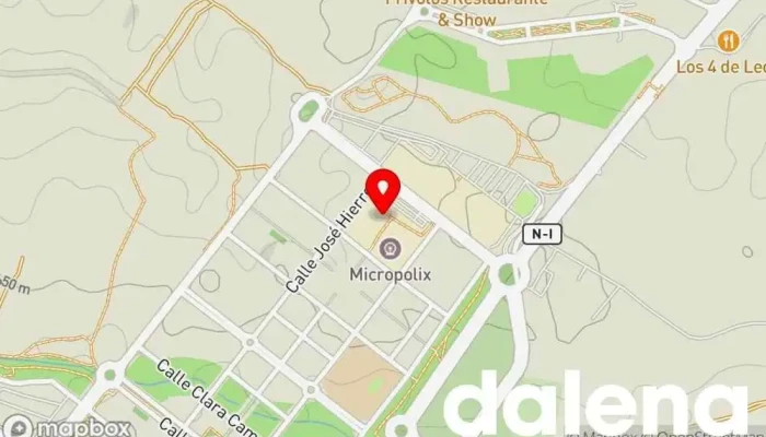 mapa de Alegra Parque Comercial y de Ocio Centro comercial en San Sebastián de los Reyes