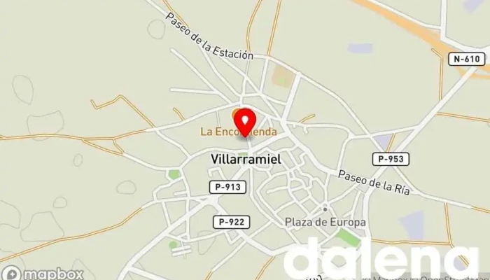mapa de Aliferma Supermercado en Villarramiel
