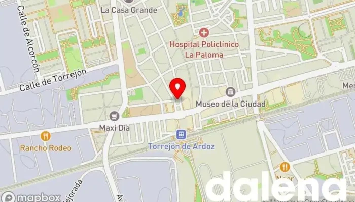 mapa de ALIMENTACION 24H Supermercado, Tienda de accesorios para móviles, Tienda de móviles, Tienda de alimentación, Servicio de transferencias de dinero, Tienda de refrescos en Torrejón de Ardoz