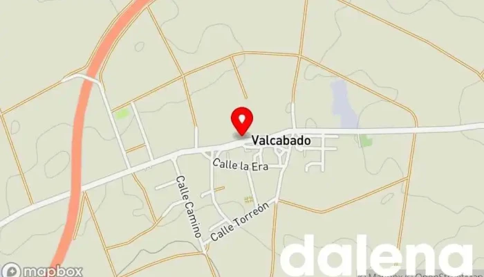 mapa de ALIMENTACIÓN Berna. Supermercado, Tienda de alimentación en Valcabado