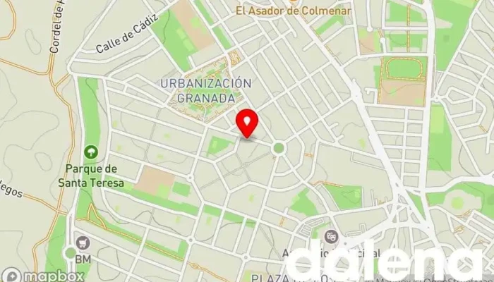 mapa de Alimentación chen Supermercado en Colmenar Viejo