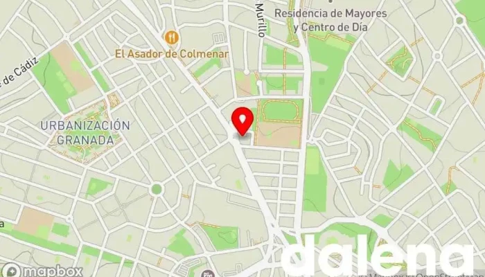 mapa de Alimentación china calle Isla del Rey Tienda de alimentación en Colmenar Viejo