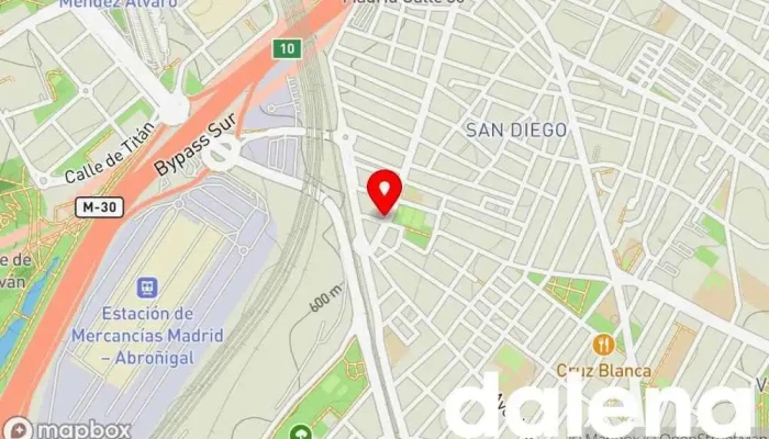 mapa de ALIMENTACIÓN & D'TODO Tienda de alimentación, Servicio de envíos, Supermercado en Madrid