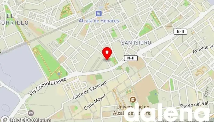 mapa de Alimentacion Khusbu Supermercado en Alcalá de Henares