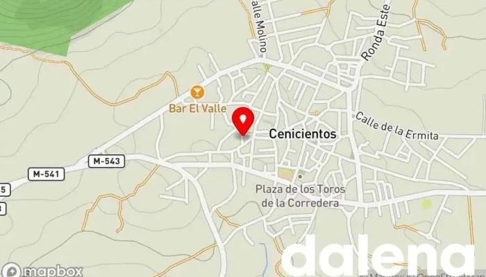 mapa de Alimentación La Bodeguilla Tienda de alimentación en Cenicientos