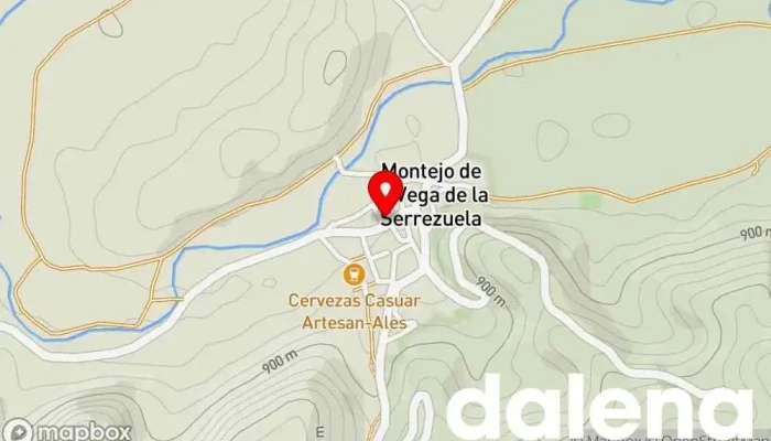 mapa de Alimentacion La Vega Tienda de alimentación en Montejo de la Vega de la Serrezuela