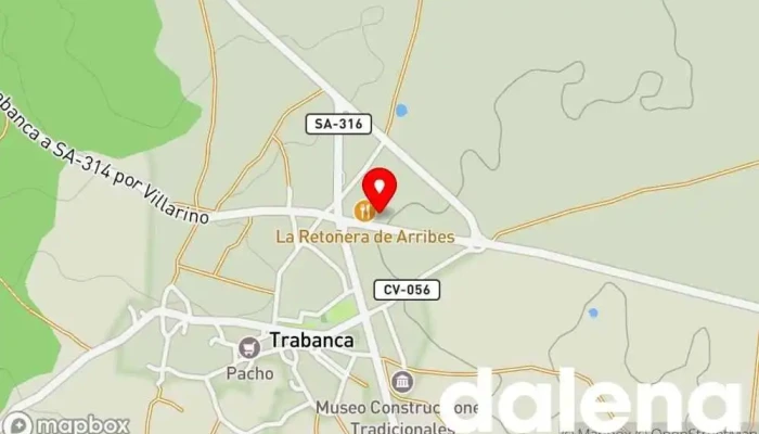 mapa de Alimentacion Las Arribes Tienda de alimentación en Trabanca