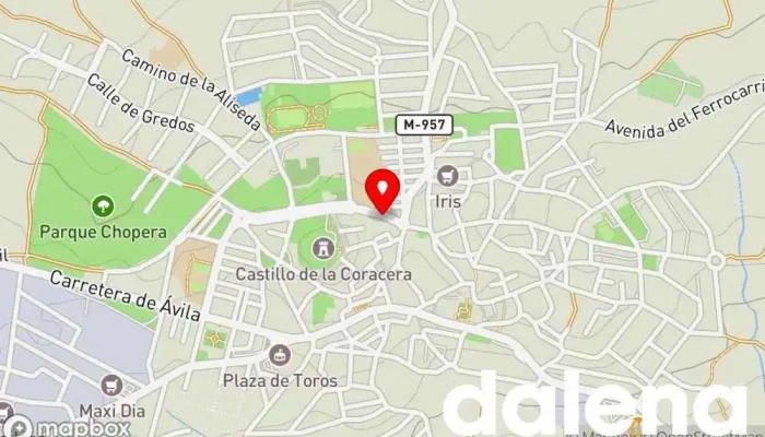 mapa de Alimentación Lili Tienda de alimentación en San Martín de Valdeiglesias