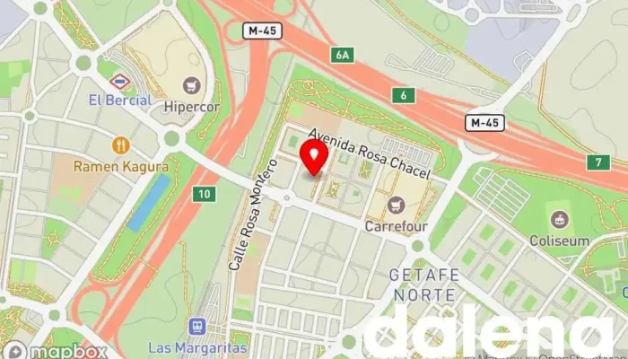 mapa de Alimentación Lissian Sandía Supermercado chino en Getafe