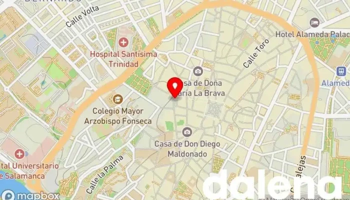 mapa de Alimentación Longi Tienda de alimentación en Salamanca