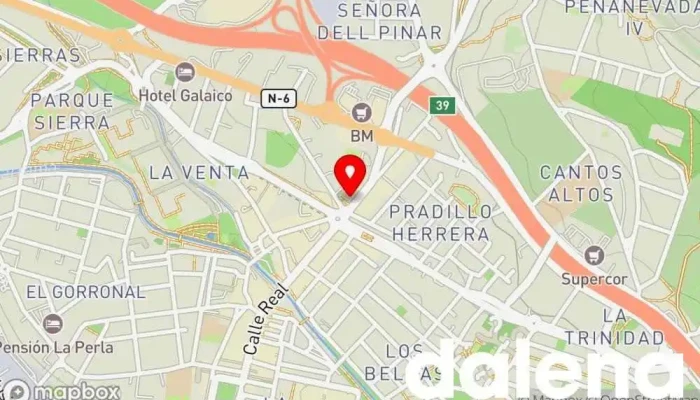 mapa de ALIMENTACION Supermercado en Collado Villalba