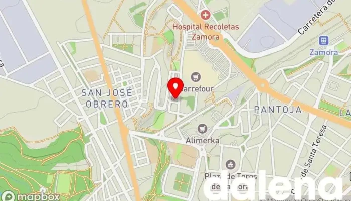 mapa de ALIMENTACIÓN SAN BLAS Tienda de alimentación en 7