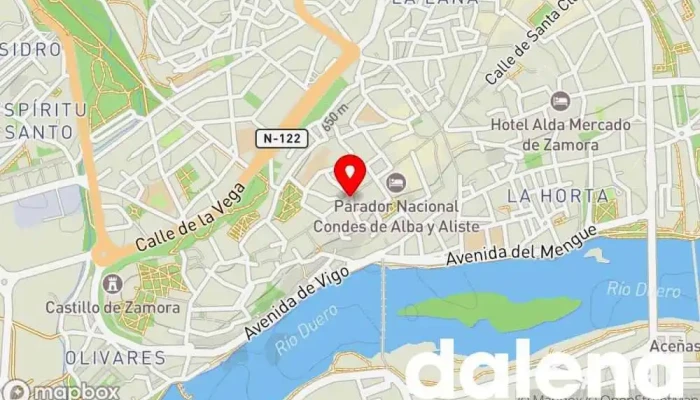 mapa de Alimentación Seña Bermeja 2015 Frutería en Zamora