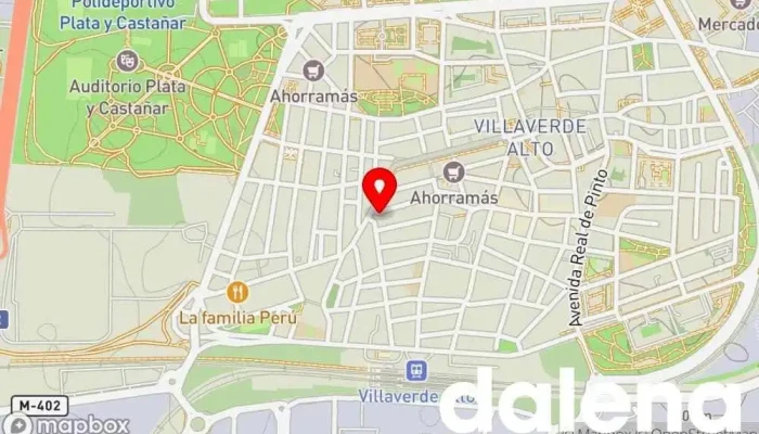 mapa de Alimentacion Sergio Supermercado en Madrid