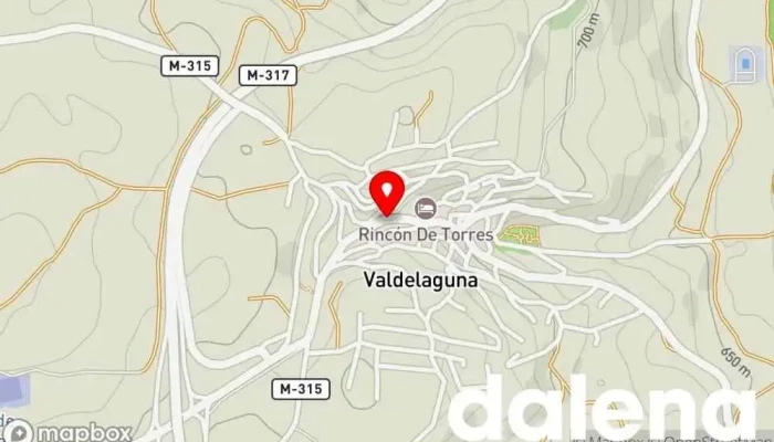 mapa de Alimentación Vicen Tienda de alimentación en Valdelaguna