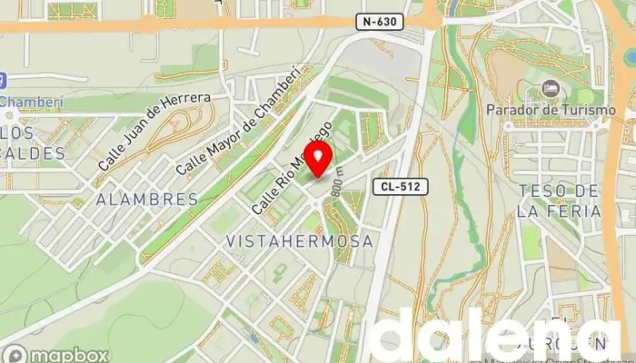 mapa de Alimentación Vistahermosa Tienda de alimentación, Supermercado en Salamanca
