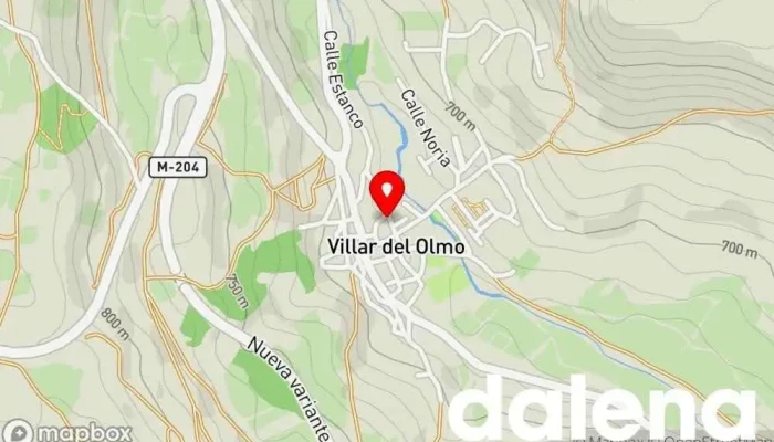 mapa de Alimentación xin Tienda de alimentación en Villar del Olmo