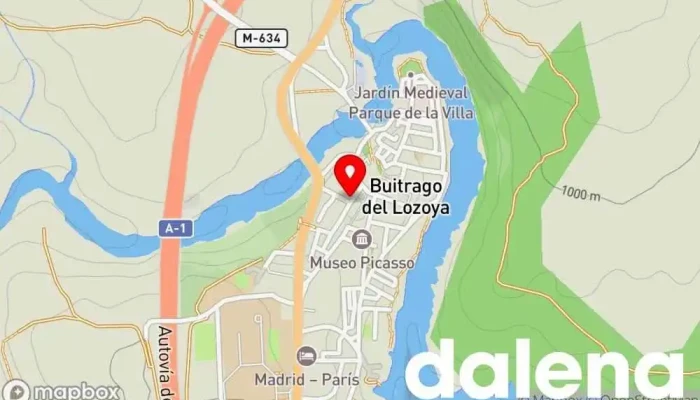 mapa de alimentacion y bazar Tienda de alimentación en Buitrago del Lozoya