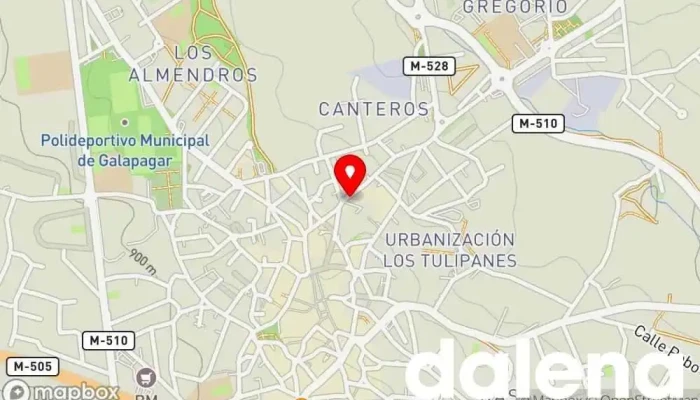 mapa de Alimentacion y Bazar Tienda de alimentación, Bazar en Galapagar