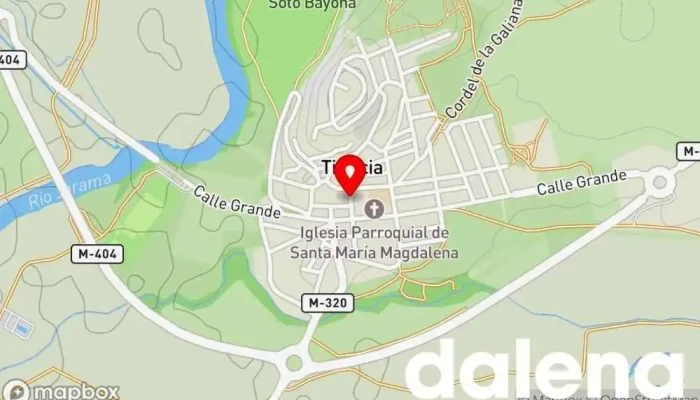 mapa de Alimentación y bazar Tienda de alimentación en Titulcia