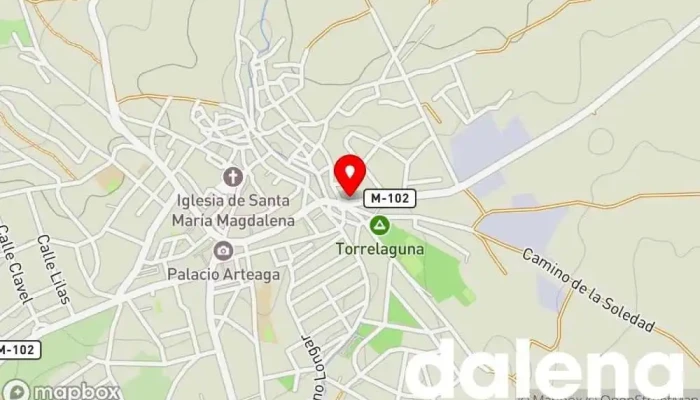 mapa de Alimentación Y Bazar Comercio en Torrelaguna