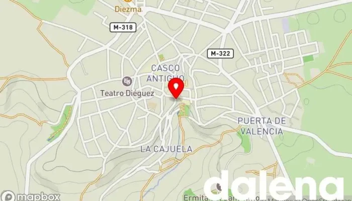 mapa de Alimentacion Y Limpieza Castillo Tienda de alimentación en Colmenar de Oreja