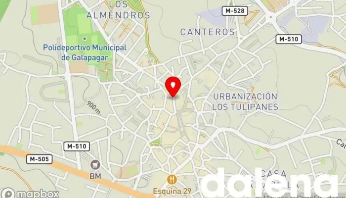 mapa de Alimentacion Y Mas Distribuidor de comestibles, Tienda de alimentación en Galapagar