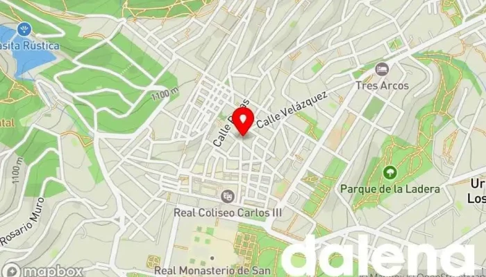 mapa de APPINFORMATICA San Lorenzo de El Escorial Tienda de informática, Servicio de reparación de ordenadores en RUS