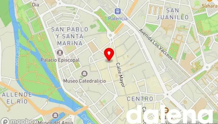 mapa de Arte Sano Tienda naturista, Tienda de delicatessen en Palencia