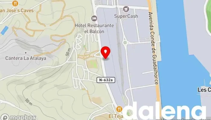 mapa de Asturcash Supermercado en Avilés