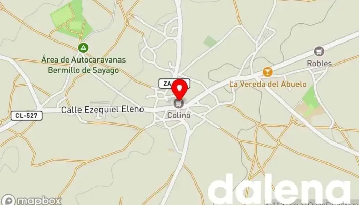 mapa de Autoservicio Colino Tienda de alimentación en 4